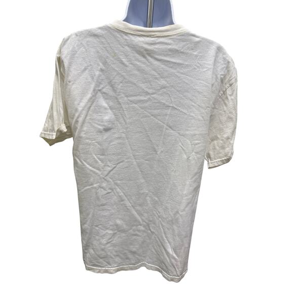 2 VTG 90's Halloween T Shirts SZ L South Point Black Cat Jack O Lantern Bat FLAW - Picture 7 of 12